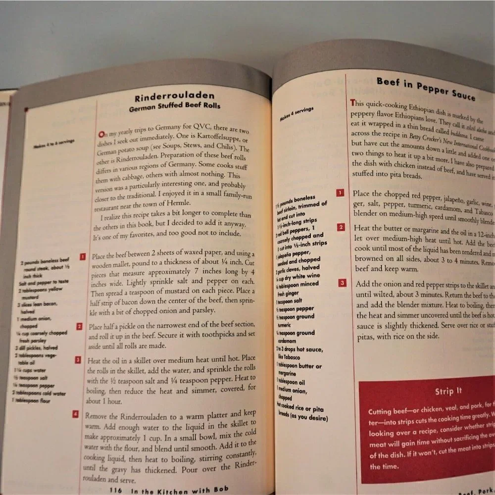 In the Kitchen with Bob Bob Bowersox Shares His Recipes 1st Ed 1994 Hardcover
